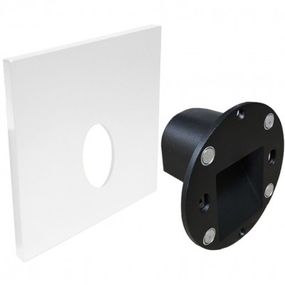 Φωτιστικό Χωνευτό Στρογγυλό LED 3W 230V CCT 38° Αλουμινίου IP65 Λευκό 3-938 